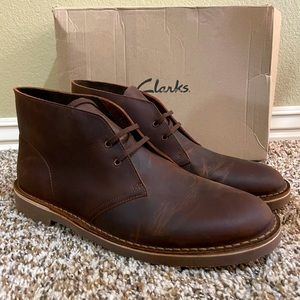 Mens 11W Clark’s Bushacre Chukka Boots. Brand New Never Worn.